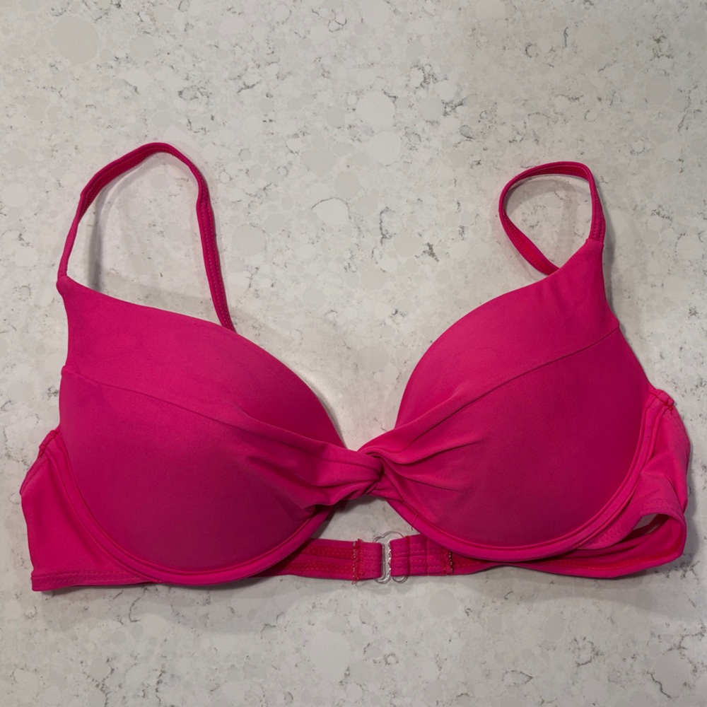 Vibrant Pink Bikini Top
